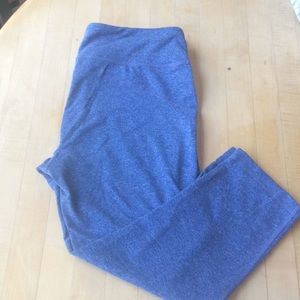 Blue Marika Cropped Workout Leggings in Small